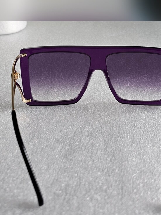 NWOT Carrera CAUNICA/SE - Limited Edition - Purple Square Shield Sunglasses main image 6